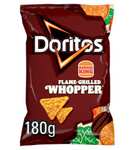 Doritos Tortilla Chips Triple Cheese Pizza/Pepperoni Pizza/Burger King Flame Grilled Whopper 180g Clubcard Price