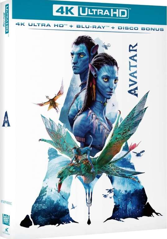 Avatar 4K Ultra HD + Blu-Ray + Bonus Disc (Remastered Version)