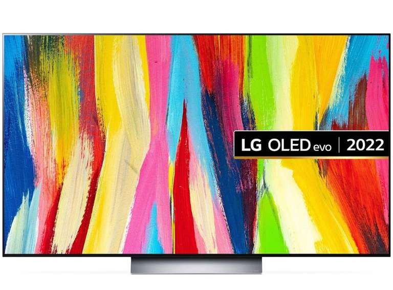 LG OLED55C24LA 55" OLED evo C2 4K HDR Smart TV with 5yr warranty £1099 delivered free if ordered b4 1pm @ Reliant