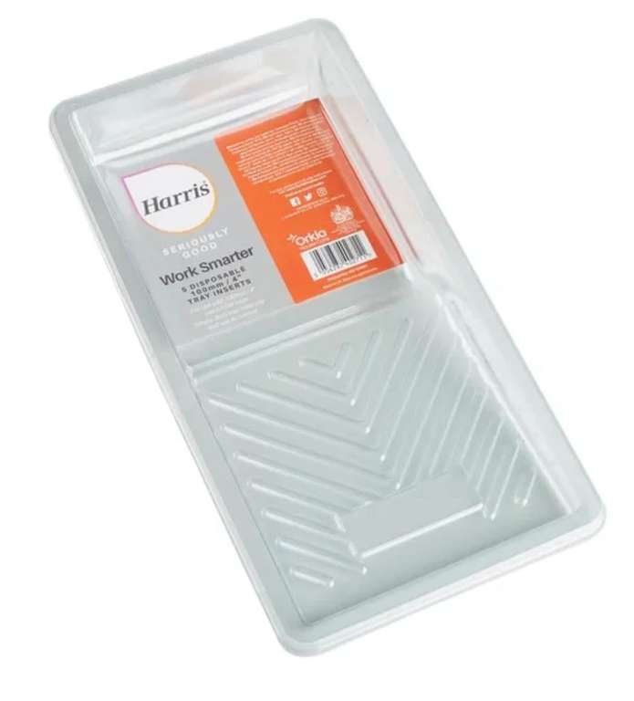 Harris Seriously Good Paint Tray Liners 4inch / 100mm now £1.60 with Free Collection @ Dunelm (Limited Stores)