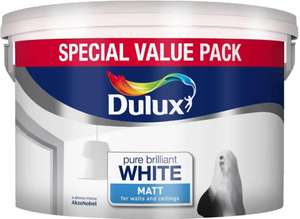 Dulux Matt Brilliant White Emulsion 7.5L - Morecambe