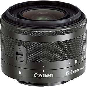 Canon 15-45 mm F 3.5-6.3 EF-M IS STM Lens for EOS M Series Cameras at Amazon