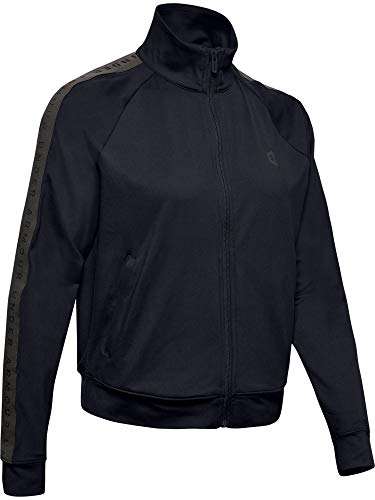 Under Armour Women's Athlete Recovery Travel Jacket Warm-up Top - Black Size M