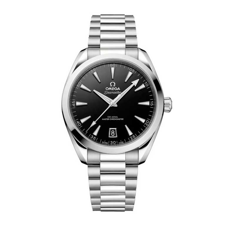 Omega Seamaster Aqua Terra 150M Steel & Black 41MM Automatic Watch
