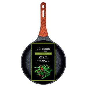 Go Cook 80% Recycled 24Cm Frypan Clubcard Price