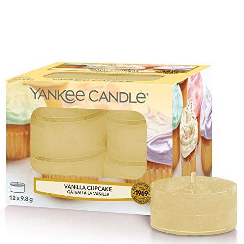 Yankee Candle Tea Light Scented Candles Beach Escape 12 Count 