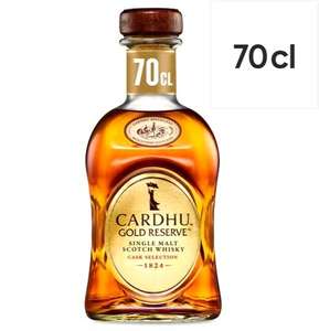 Cardhu Gold Reserve Single Malt Scotch Whisky Bottle 40% Vol 70cl Clubcard Price