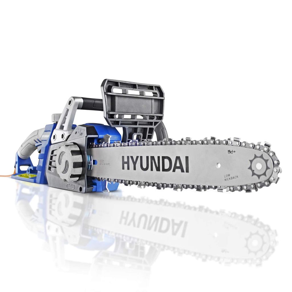 Hyundai 1600W 14" (35cm) Electric Chainsaw - Lightweight 230V Corded Chain Saw with Automatic Chain Lubrication & 3m Power Cable