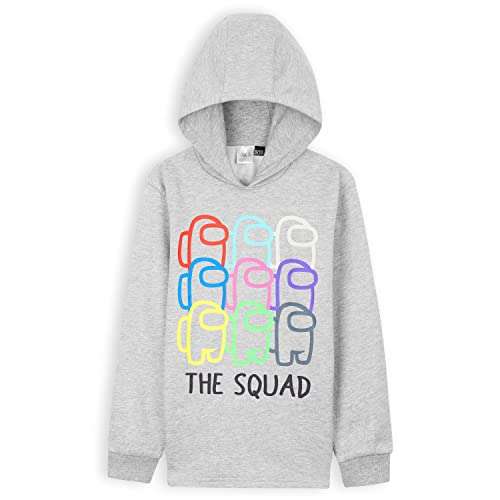 AMONG US Boys' Hoodies Gaming Hooded Sweatshirt 2 designs £8.49 + free prime delivery GetTrend @ Amazon