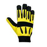 HARDY WORKING TOOLS Safety Gloves, Assembly Gloves, Breathable Mechanic Gloves, Protective Gloves, Size 9 (L), Thermoplastic Rubber