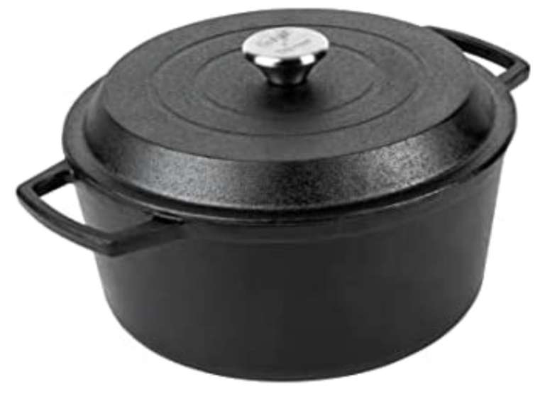 Prestige - Nadiya - Cast Iron Casserole, 4.5L - Cookware - Non Stick - PFOA Free Interior - Oven Safe £32.70 at Amazon