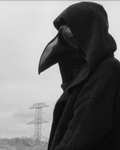 Raxwalker Plague Doctor Bird Mask Steampunk Halloween Costume Long Nose Beak Mask Cosplay Party Props