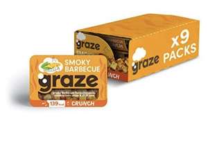 9 x Graze Smoky Barbecue Crunch - 31g Packs - £3 also Graze chocolate flapjacks 9 pk £3 (BBE 10/02/2022) +£1 Delivery @ Yankee Bundles