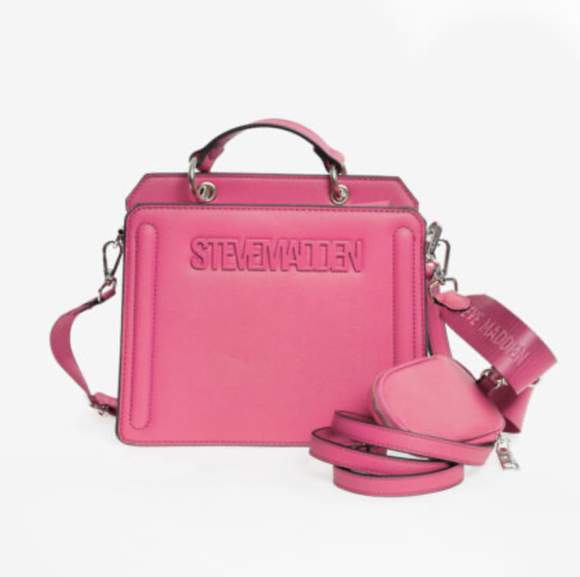 Steve Madden BEVELYN - Handbag - light pink/pink - Zalando.de