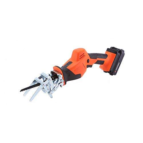 Yard Force 20V Cordless Garden Saw with Multiple Blades, Clamping Jaw, 2.0Ah Lithium-Ion Battery & Charger LS C08 £32.84 delivered @amazon