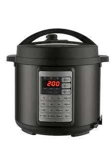 Metallic Black GPC201SS-20 5.5L 1000W Pressure Cooker £40 free click and collect 2 year warranty @ George (Asda)