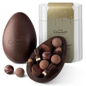 Extra Thick Unbelievably Vegan* Easter Egg 375g £9.00 (+£3.95 delivery) at Hotel Chocolat