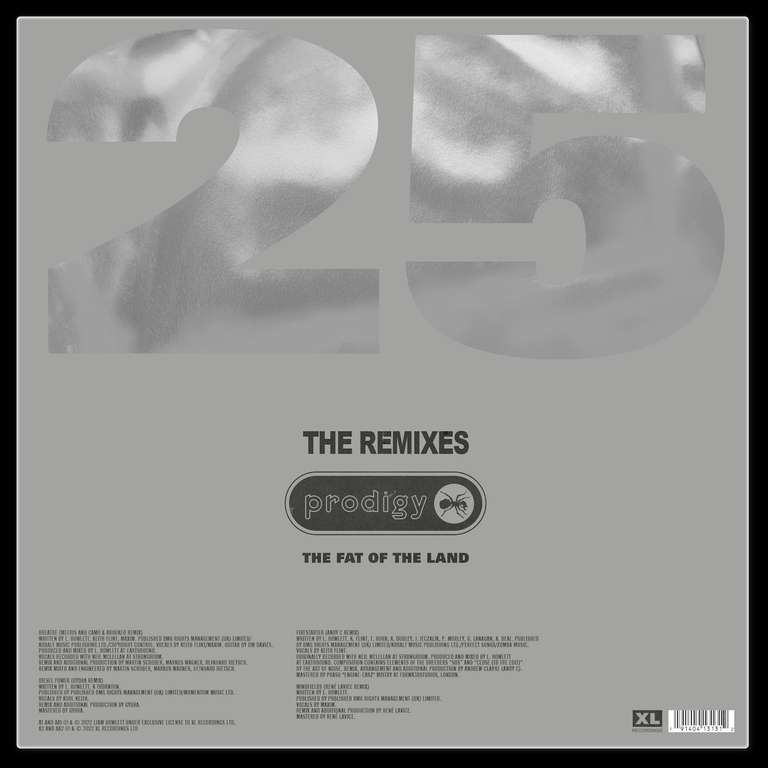 The Prodigy The Fat of the Land - 25th Anniversary Remixes Pre-Order (Free Click & Collect)