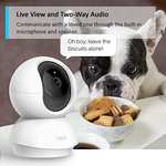 TP-Link Tapo Pan/Tilt Smart Security Camera, Indoor CCTV, 360° Rotational Views