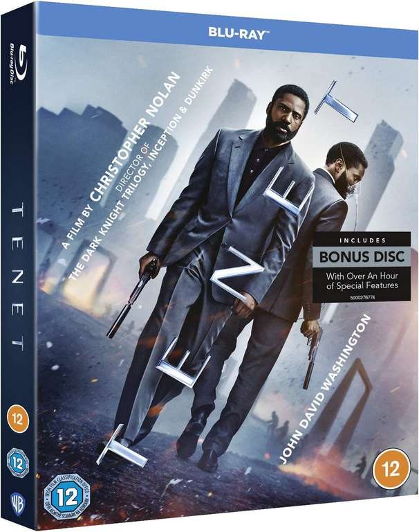 Tenet - Blu-ray £2.95 @ infinity_media/eBay
