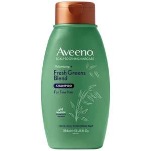 Aveeno Soothing & Volumising Hair Shampoo for Fine Hair, 354ml 2 for £6 @ Superdrug St James Retail, Sheffield