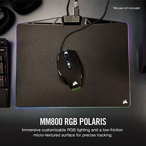 Corsair mm800 RGB Polaris Hard Surface Gaming Mouse pad £24.98 Amazon