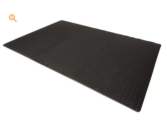 Halfords 6pc Black Floor Mat Set - 120cm x 180cm (2 for £20) further savings when signing up to MC