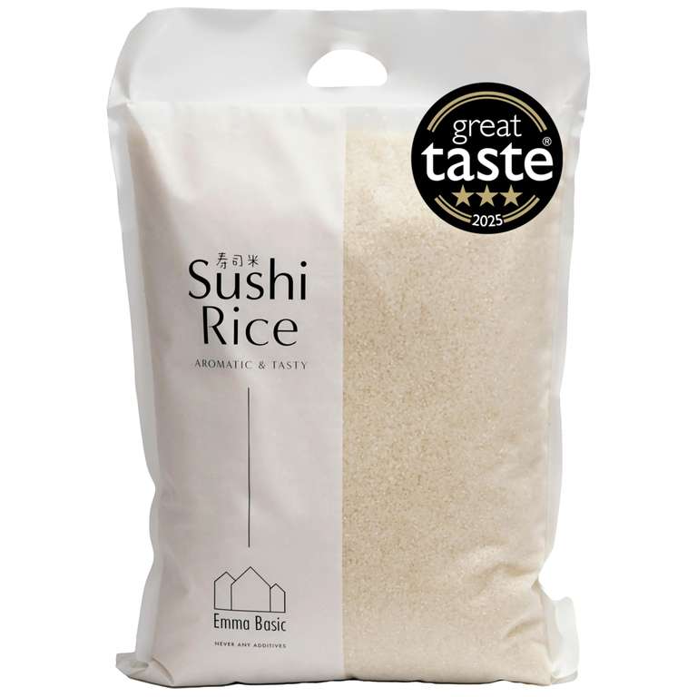 Emma Basic - Koshi Haruki Sushi Rice 5kg | Superior Grade | Gluten Free ...