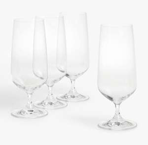 Sip Pilsner 380ml Glass, Set Of 4 380ml - £2.50 C&C