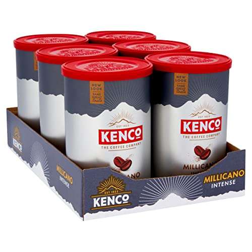 Kenco Millicano Intense Instant Coffee 95g - Pack of 6