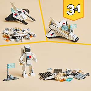 LEGO 31134 Creator 3 in 1 Space Shuttle Toy to Astronaut Figure to Spaceship