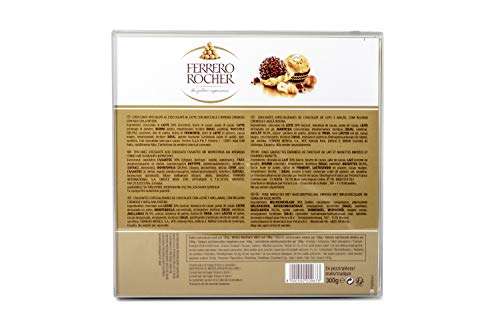 Ferrero Rocher Easter Chocolate Hamper Gifts Box, Hazelnut and Milk Chocolate Pralines, 24 Pieces, 300g £5.99 @ Amazon