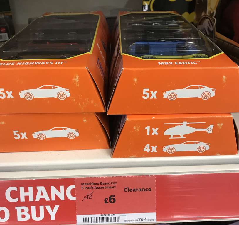 Matchbox 5-Pack of 1:64 Scale Die-cast Toy Cars - East Filton