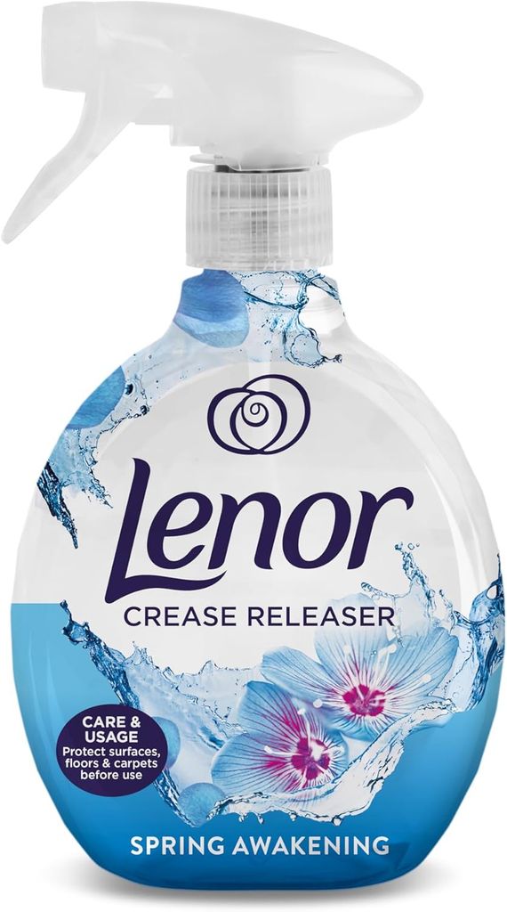 Lenor Crease Releaser Fabric Spray - 500ml X6 £9.25 (£8.50 / £7 S&S) | Removes Creases, Freshens Fabrics, Reduces Static & Eliminates Odours