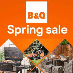 B&Q Spring Sale - Reductions Across Selected Garden Furniture / Outdoor Living / Garden Power / Paint / Flooring