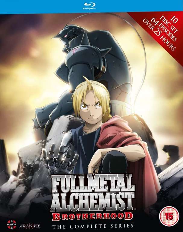 BLU RAY Fullmetal Alchemist Brotherhood: The Complete Series £35.99 @ WH Smith