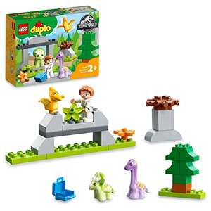 LEGO 10938 DUPLO Jurassic World Dinosaur Nursery Toys with Baby Triceratops Figure - w/Voucher