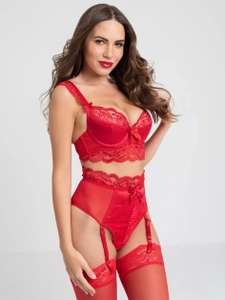 Lovehoney Treasure Me Red Push-Up Bra Set Now £20 with Free Delivery from Love Honey