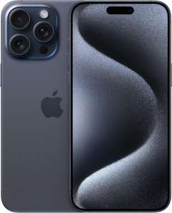 iPhone 15 Pro Max 5G 256GB Refurbished Good / 512GB Good - £899 - Very good - £949 (+ add £10 PAYG goodybag for new customers) (+£25 Quidco)