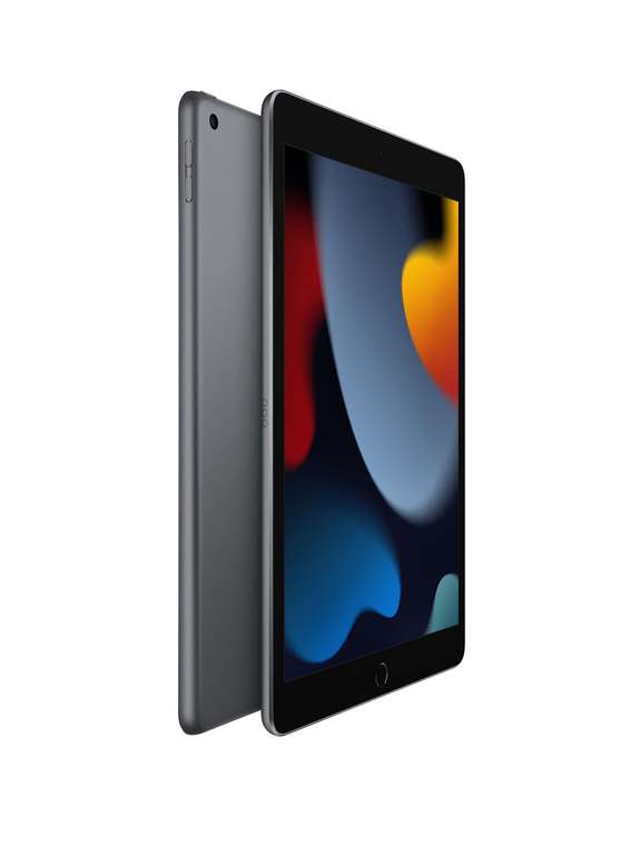 Apple iPad (9th Gen, 2021), 64Gb, Wi-Fi, 10.2-inch - Space Grey (£50 back with code for new customers)