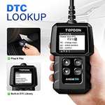 TOPDON AL300, OBD2 Scanner Code Reader, car Auto Diagnostic Tool with Full OBD2 Functions