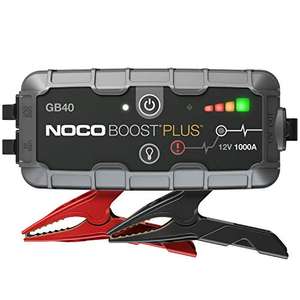 NOCO Boost Plus GB40 1000A - 12V Portable Lithium Jump Starter, Car Battery Booster £71.54 or NOCO Boost XL GB50 1500A - £95.16 @ amazon