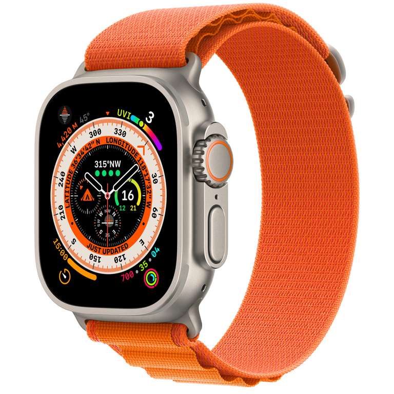 Apple Watch Ultra 49mm MNHH3B/A Orange Alpine £695.98 (Members Only) @ Costco Derby
