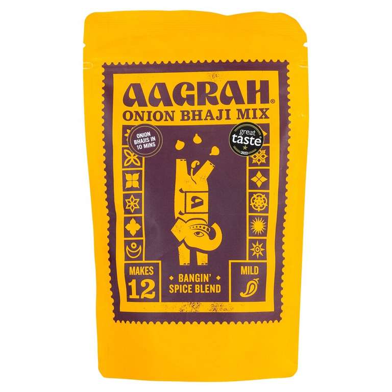 Aagrah Onion Bhaji Mix 150g - Clubcard Price