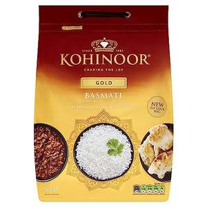 Kohinoor Gold Basmati rice 5 kg (£8.08 - S&S)