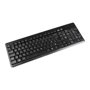 Xclio Slim Wireless Keyboard ( Black / 2.4GHz Nano USB receiver )
