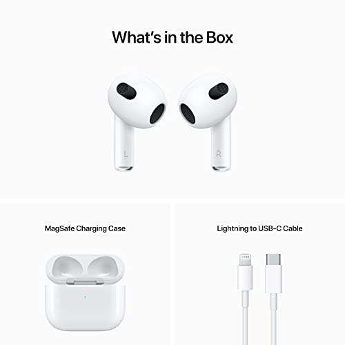 Apple AirPods (3rd generation) with MagSafe Charging Case (2021) £149 @ Amazon Prime Exclusive