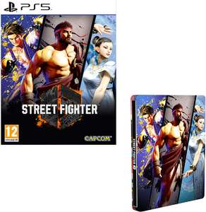 Street Fighter 6 steelbook edition PS4/PS5/XBOX