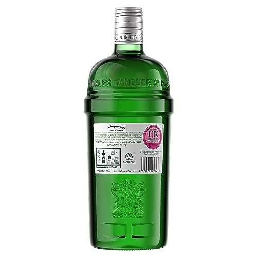 Tanqueray London Dry Gin, 41.3% - 1L