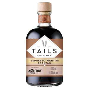 Tails Espresso Martini cocktail - 14.9% - £4 in store at Asda Watford